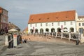 Sibiu Small Square Royalty Free Stock Photo