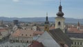 Sibiu Top View of City