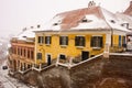 Sibiu winter view