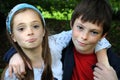 Siblings Royalty Free Stock Photo