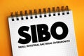 SIBO - Small Intestinal Bacterial Overgrowth is an imbalance of the microorganisms in your gut that maintain healthy digestion,