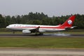 Sichuan Airlines Airbus A330-200 airplane Chengdu airport