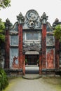 Sichuan AnRen ancient buildings Royalty Free Stock Photo