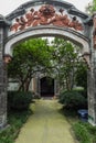 Sichuan AnRen ancient buildings Royalty Free Stock Photo