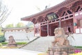 Huangze Temple. a famous historic site in Guangyuan, Sichuan, China.