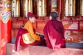 Monks at Larung Gar Lamasery Larung Gar Buddhist Academy, Local landmark holy site in Seda