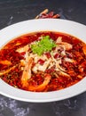 Sichuan cuisine, pickled fish Royalty Free Stock Photo