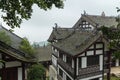 Sichuan qingcheng mountain ancient buildings Royalty Free Stock Photo