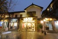 Sichuanweidao restaurant in zhaixiangzi alley night sight, adobe rgb