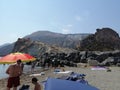 Sicilia, mare, azzurro, bellezza, Stromboli, Royalty Free Stock Photo