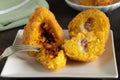 Sicilian Arancini Closeup Royalty Free Stock Photo