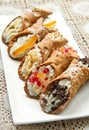 Sicilian cannoli