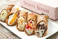 Sicilian cannoli