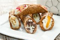 Sicilian cannoli