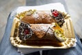 Sicilian Cannoli Royalty Free Stock Photo