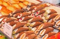Sicilian cannoli the typical dessert of the Sicily region in southern Italy for sale