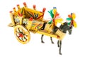 Sicilian cart model Royalty Free Stock Photo