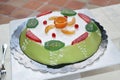 Sicilian cassata Royalty Free Stock Photo