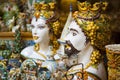 Sicilian ceramic art. The Moorish heads.