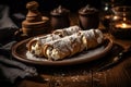 Sicilian dessert with these sweet homemade cannoli