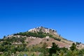 Sicilian landscape, Calascibetta, Italy Royalty Free Stock Photo