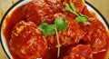 Sicilian Polpette al Sugo Royalty Free Stock Photo