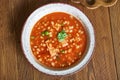Sicilian Tomato Barley Soup