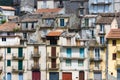 Sicilian village with houses built above each other