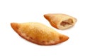`Siciliana Fritta` Typical Sicilian Fried Dough with Tuma Cheese and Anchovies