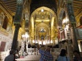 Sicily, Italy. may 9, 2017 interior view of The Palatine Chapel in palermo