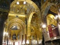 Sicily, Italy. may 9, 2017 interior view of The Palatine Chapel in palermo