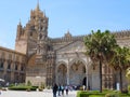 Sicily, Italy. may 9, 2017.A view of Palermo`s norman cathedral. Historical building