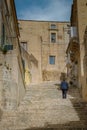 Sicily Italy, view of Noto old town and Noto Cathedral, Sicily, Italy. Royalty Free Stock Photo