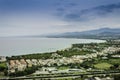 Sicily north coast near the town of patti. Royalty Free Stock Photo