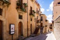 Old street in Salemi Royalty Free Stock Photo