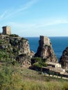Sicily seascape, Tonnara Scopello