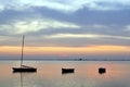 Sicily, Stagnone Bay at sunset