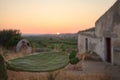 Sicily sunset Royalty Free Stock Photo