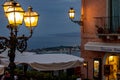 Sicily Taormina seen from the square.