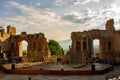 Taormina, Sicily, Greek theater.08/08/2018