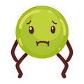 sick green emoticon