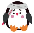 Sick penguin, icon