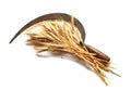 Sickle And Wheat Royalty Free Stock Photo