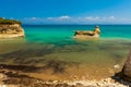 Sidari beach on Corfu (Kerkyra) island - Greece