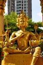 siddharta in the temple bangkok asia three face