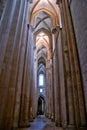 Side aisle of the Alcobaca Monastery