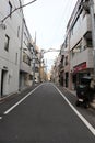 Side alley street in Japan