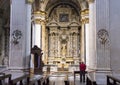 Side Altar of the Duomo Cathedral with Our Lady Queen of Peace, Lecce, Italy