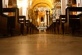 Side altar in St. Peter's Bascilica. Royalty Free Stock Photo