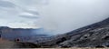 on the side of the beautiful Bromo crater